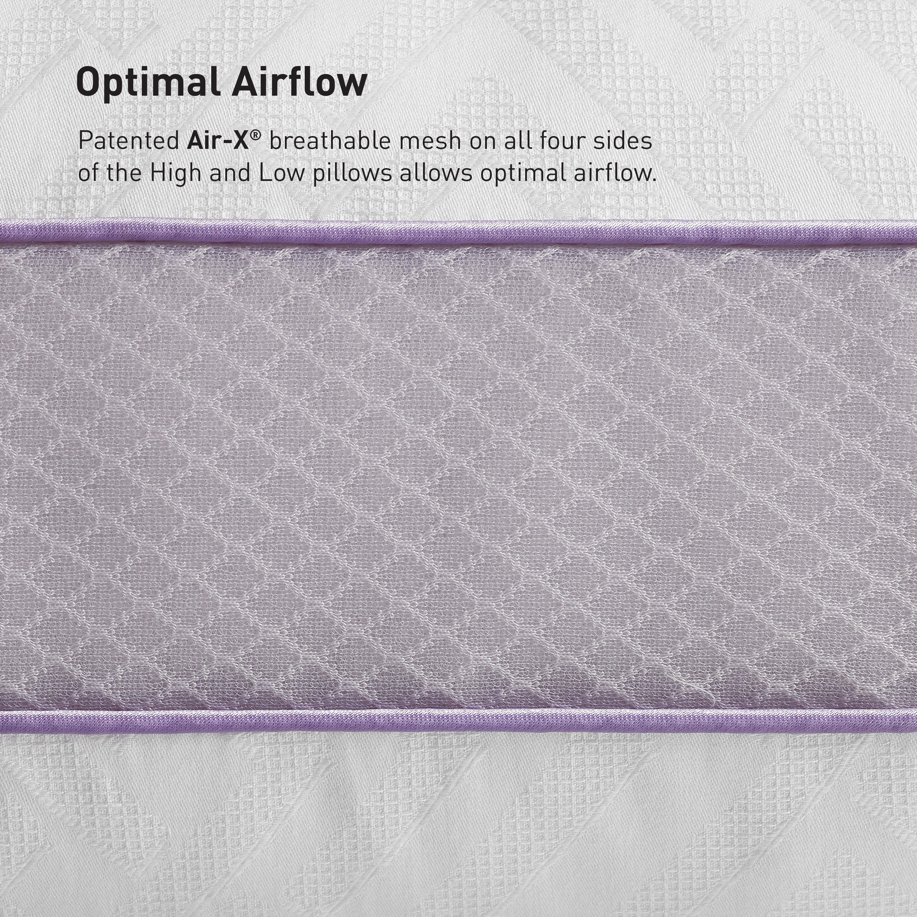 Bedgear Low Standard Bed Pillow