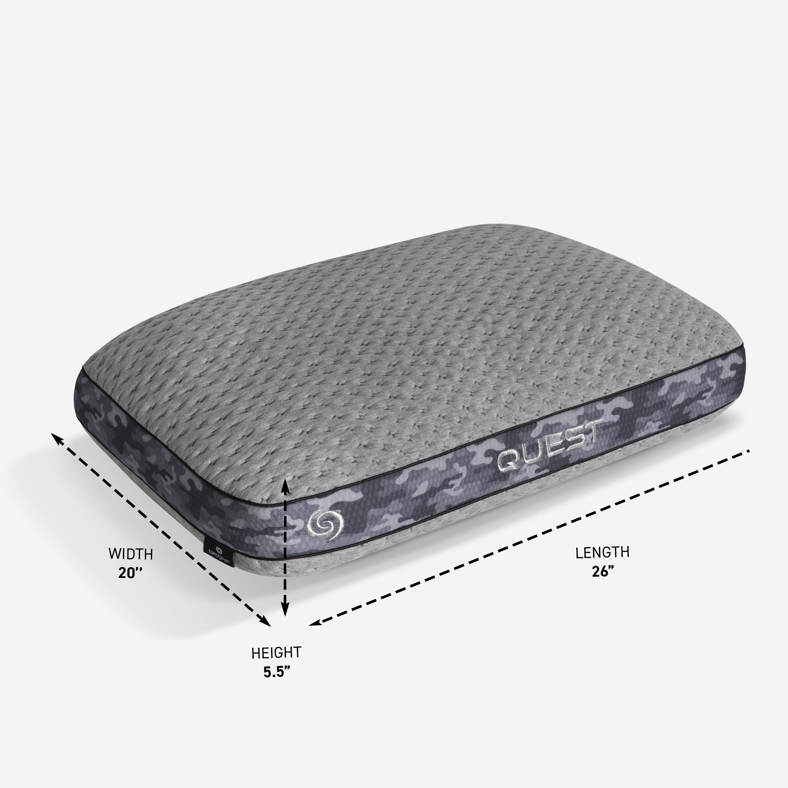 Bedgear Quest Performance® Standard Bed Pillow