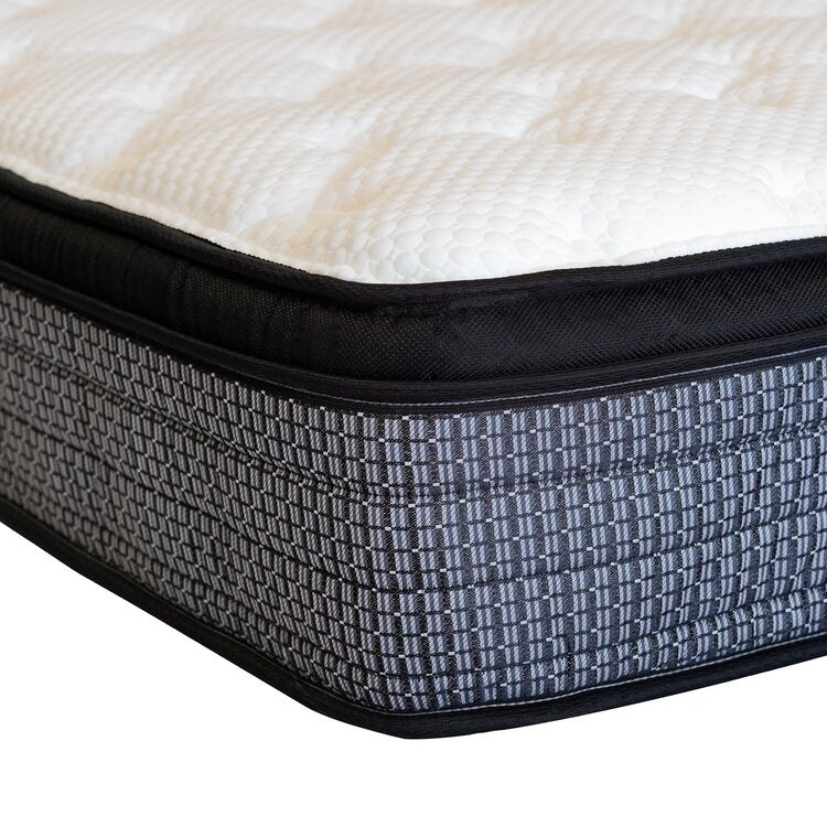 Margie Studio Euro-Top 12inch Plush Hybrid Mattress