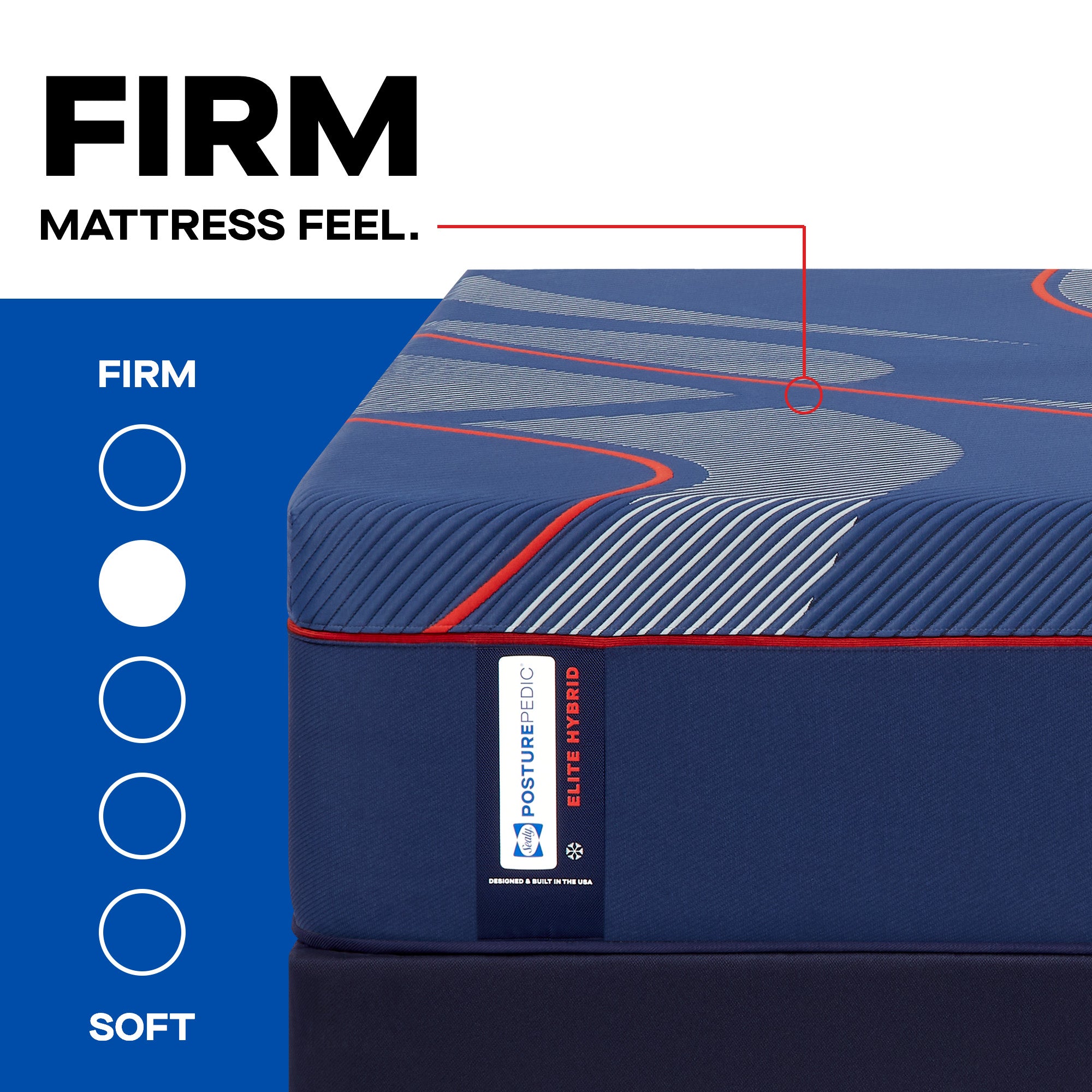 Sealy Posturepedic® Elite Hybrid Brenham Firm Mattress