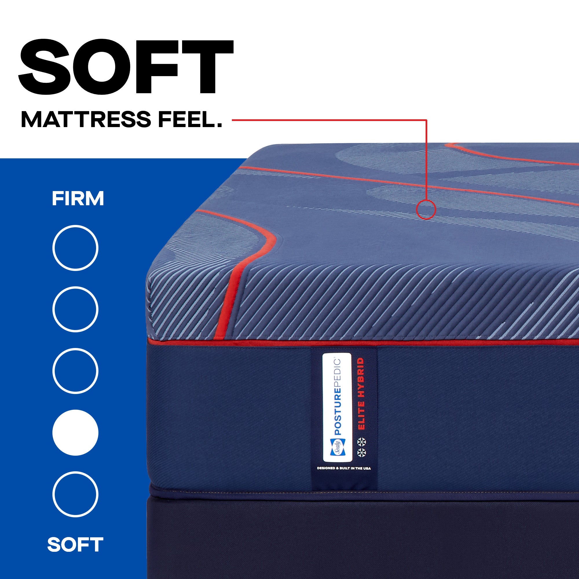 Sealy Posturepedic® Elite High Point Hybrid Soft Mattress