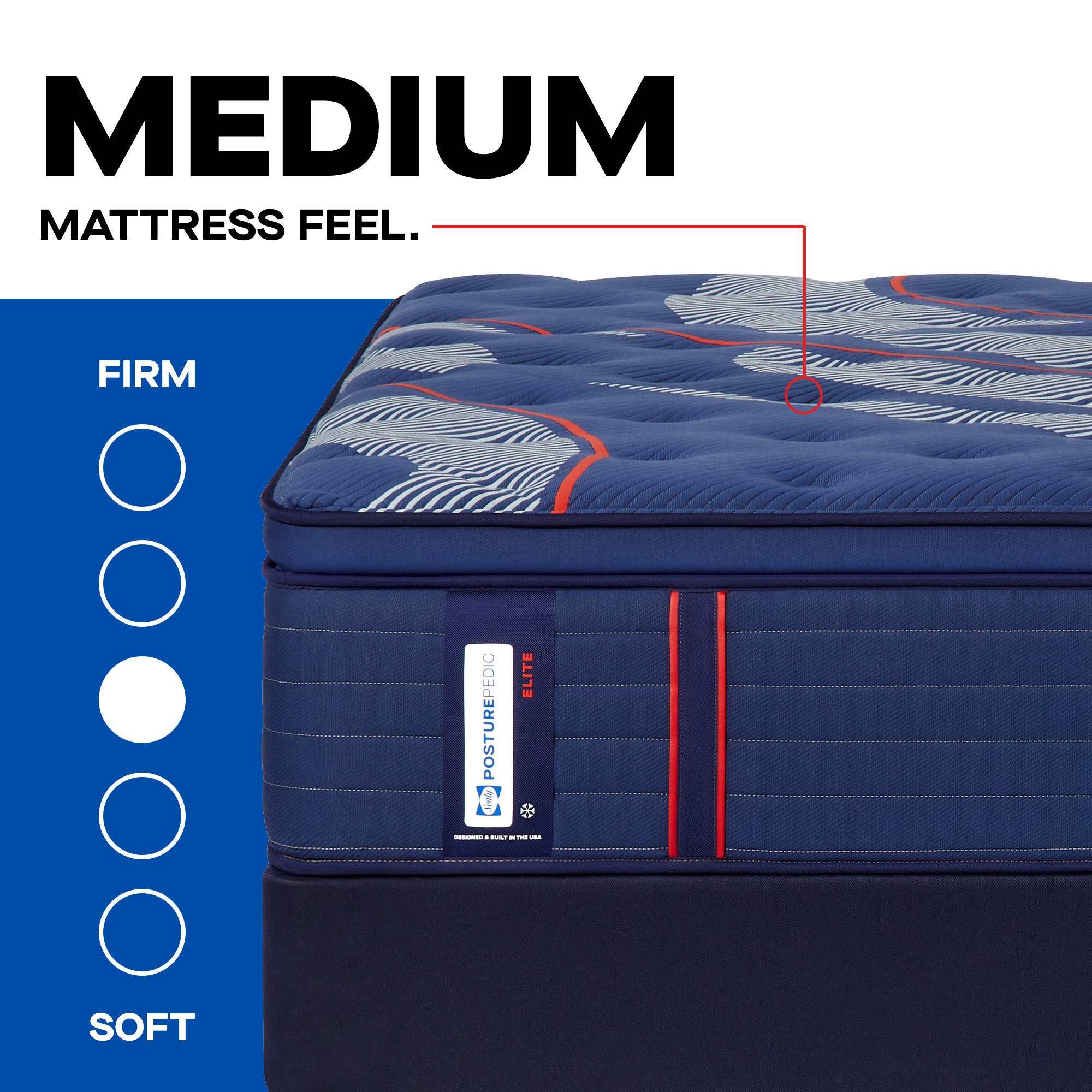 Sealy Posturepedic® Elite Brenham EPT Medium Mattress