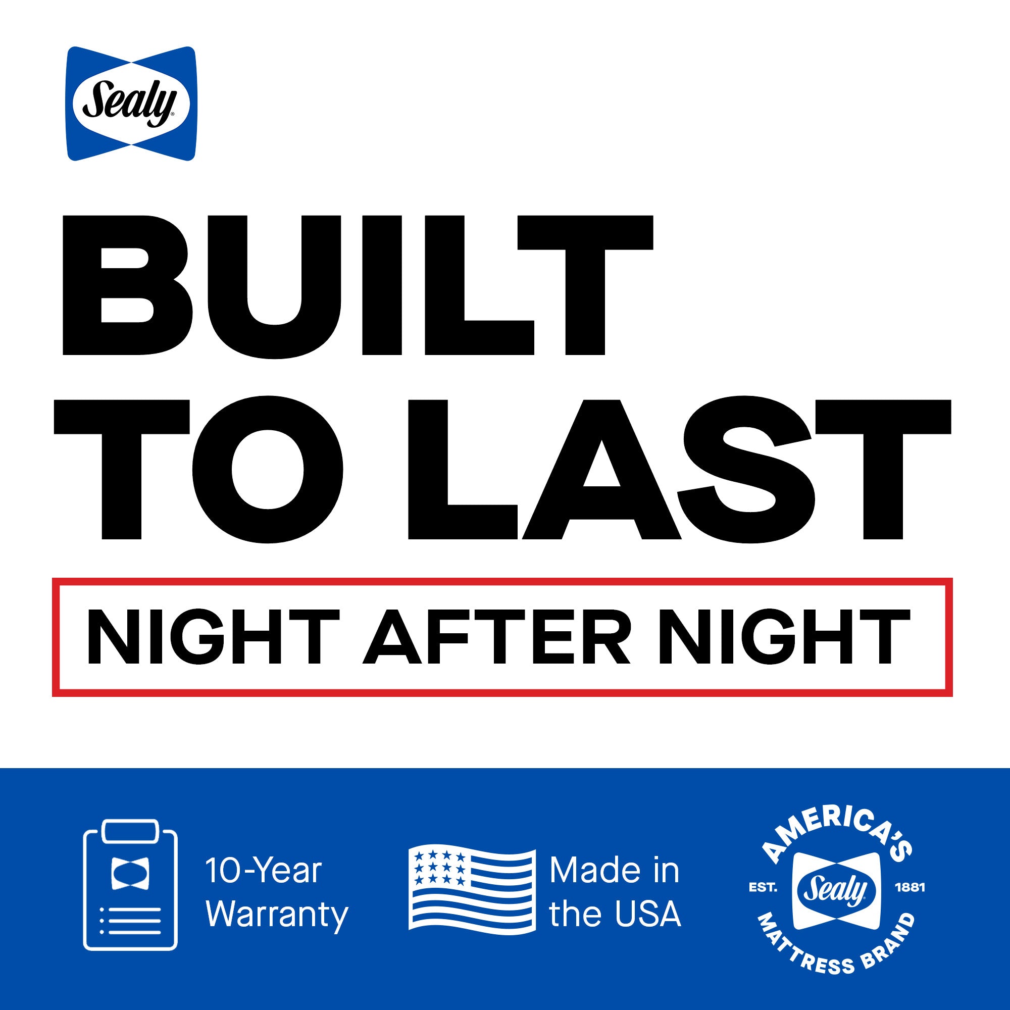 Sealy Posturepedic® Plus Hybrid Patterson Medium Mattress