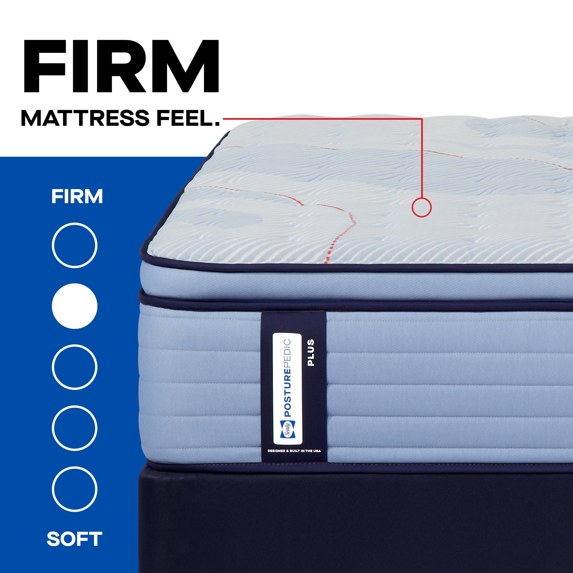 Sealy Posturepedic® Plus Spring Patterson EPT Firm Mattress