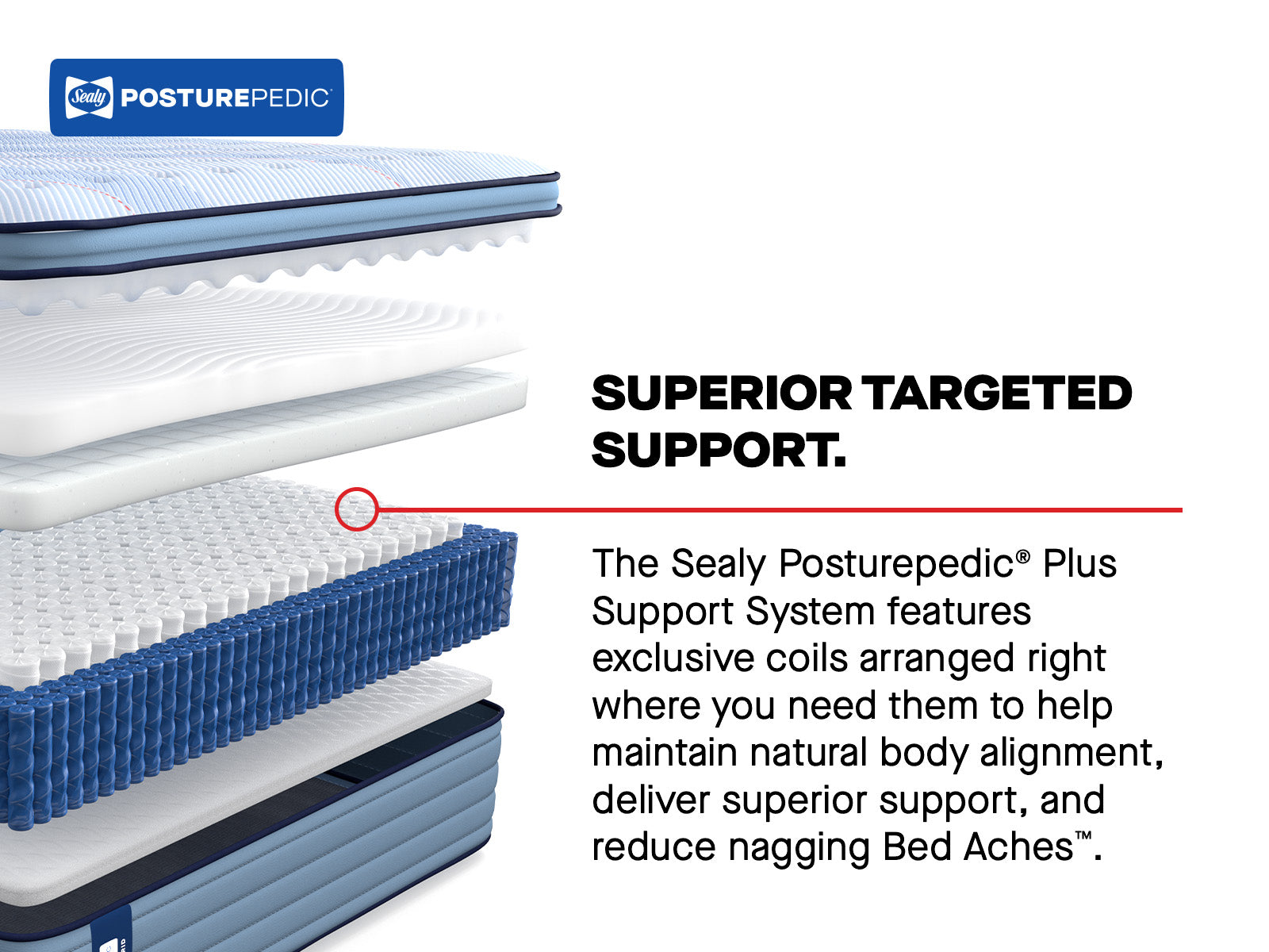 Sealy Posturepedic® Plus Spring Patterson EPT Soft Mattress