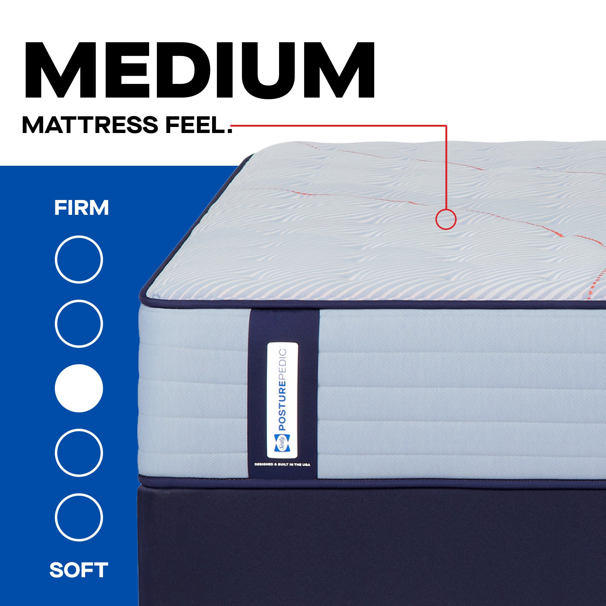 Sealy Posturepedic® Spring Medina Medium Mattress