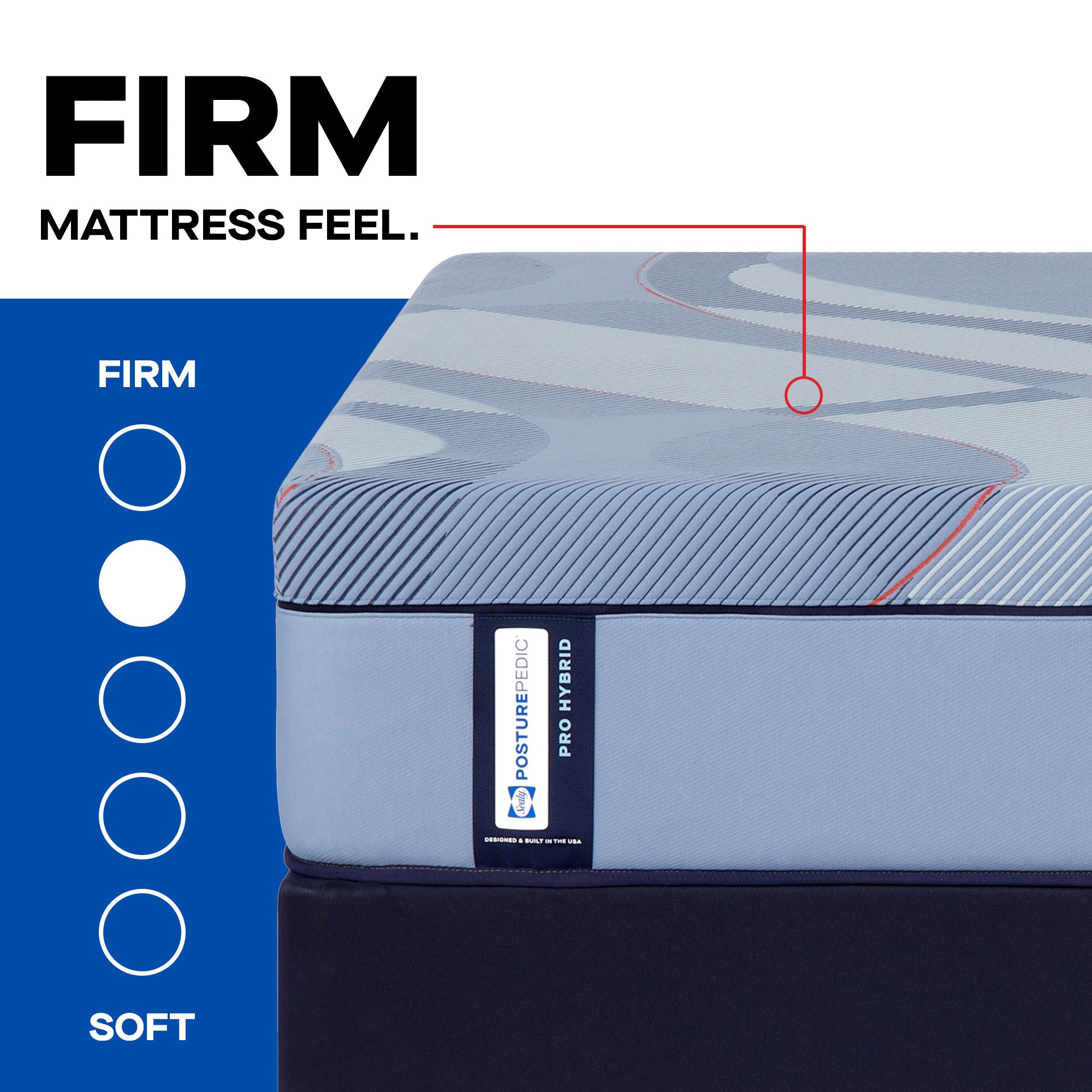 Sealy Posturepedic® Pro Hybrid Dupont Firm Mattress