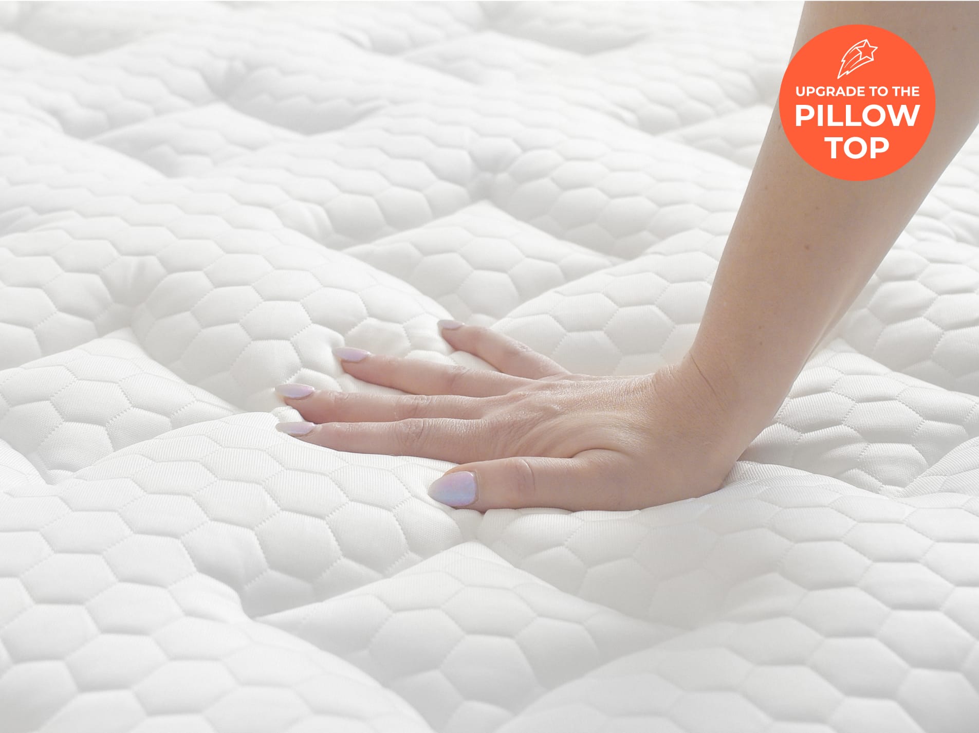 Brooklyn Bedding Aurora Luxe Cooling Hybrid Medium Mattress