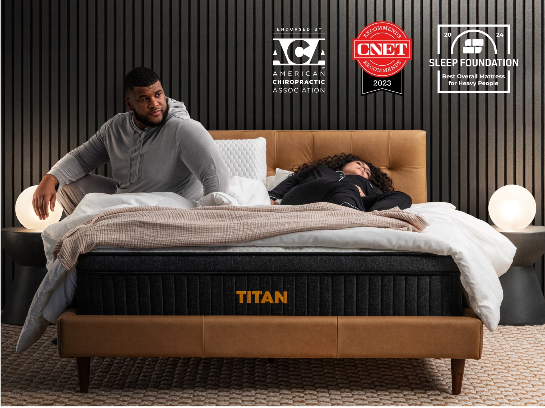 Titan Plus Luxe Hybrid Mattress