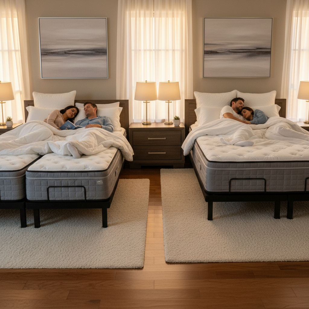 Should I Buy a Split King or California King Mattress for Couples