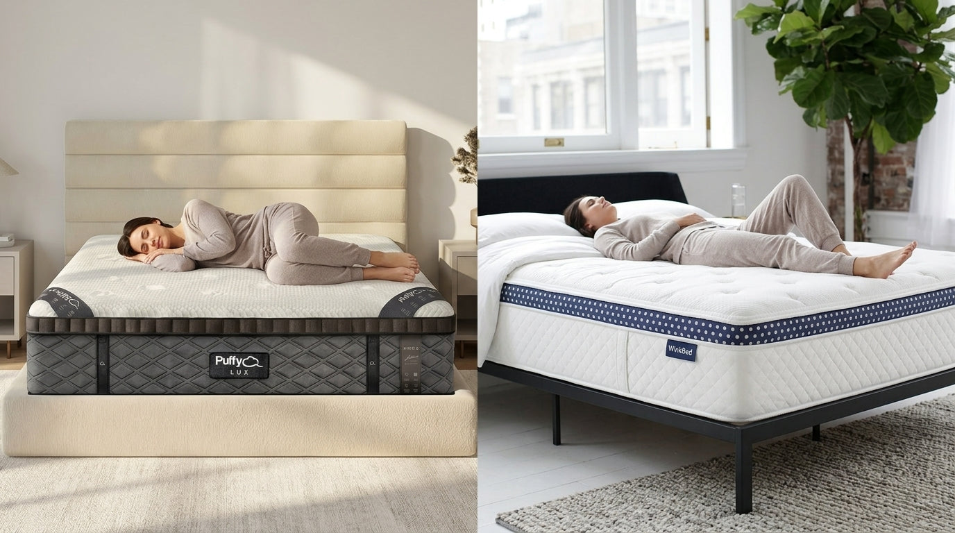 Puffy Lux Hybrid vs WinkBed: Which Pressure-Relief Hybrid Fits You Best?