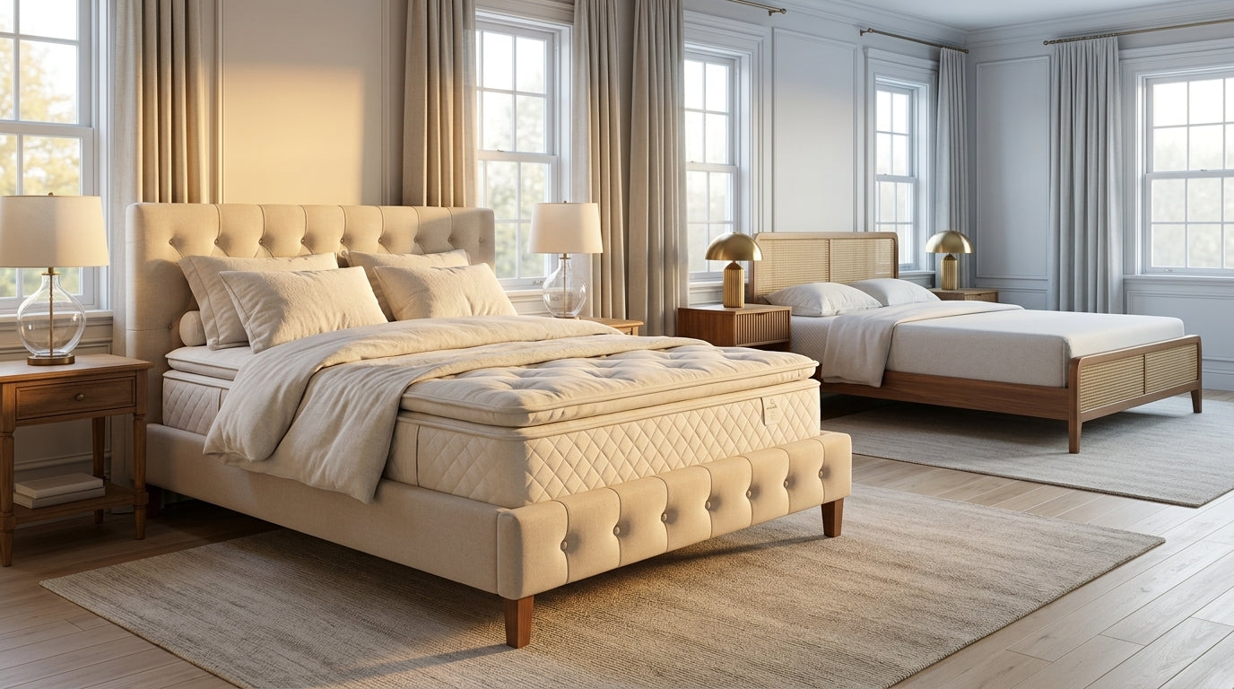 Naturepedic EOS Pillowtop vs Leesa Legend Hybrid: Which Luxury Hybrid Fits You Best?