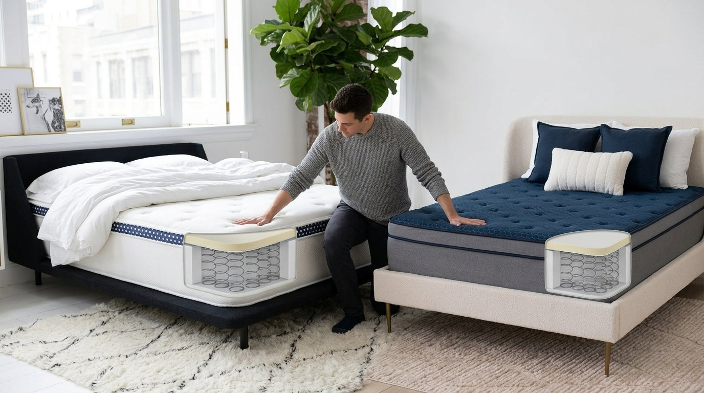 WinkBed vs Brooklyn Bedding: Which Hybrid Mattress Fits You Best?