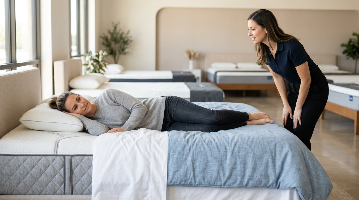 Side Sleeper Mattress Store Near Cypress TX: Pressure Relief Buying Guide