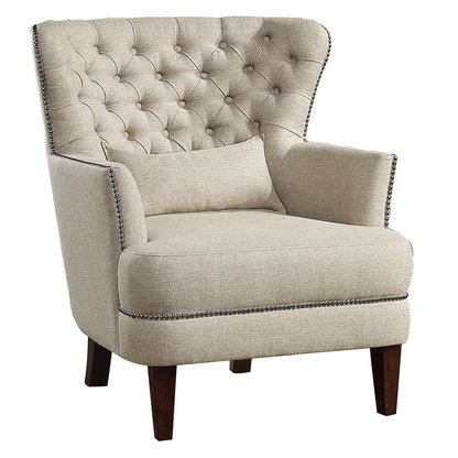 Marriana Beige Accent Chair