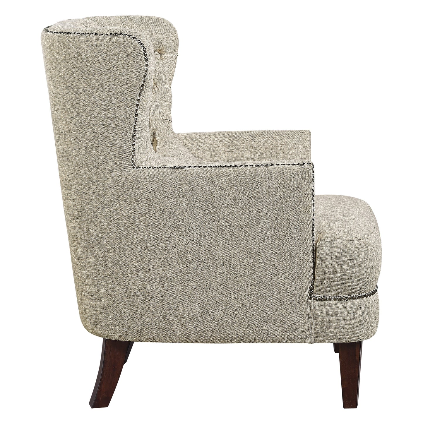 Marriana Beige Accent Chair