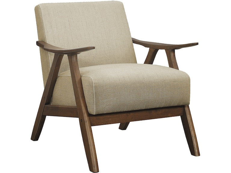 Damala Light Brown Accent Chair