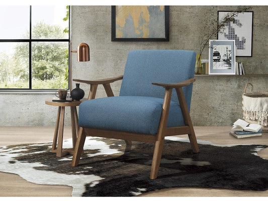 Damala Blue Accent Chair