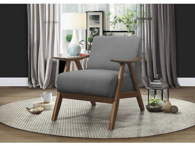 Damala Gray Accent Chair