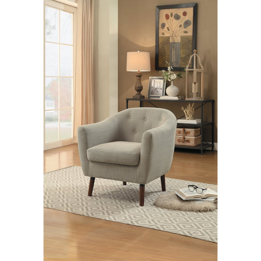 Lucille Beige Accent Chair