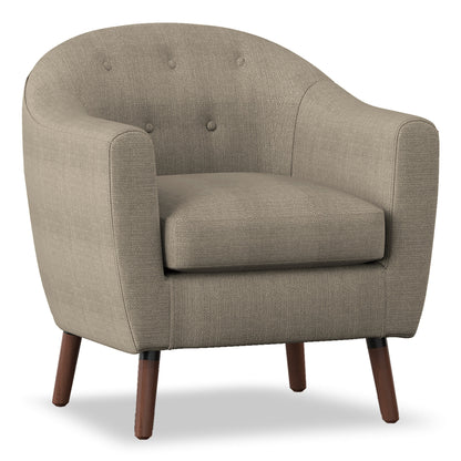 Lucille Beige Accent Chair