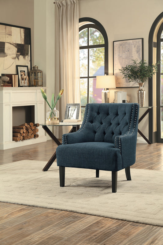 Charisma Indigo Accent Chair