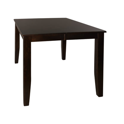 Crown Pointe Warm Merlot Counter Height Table