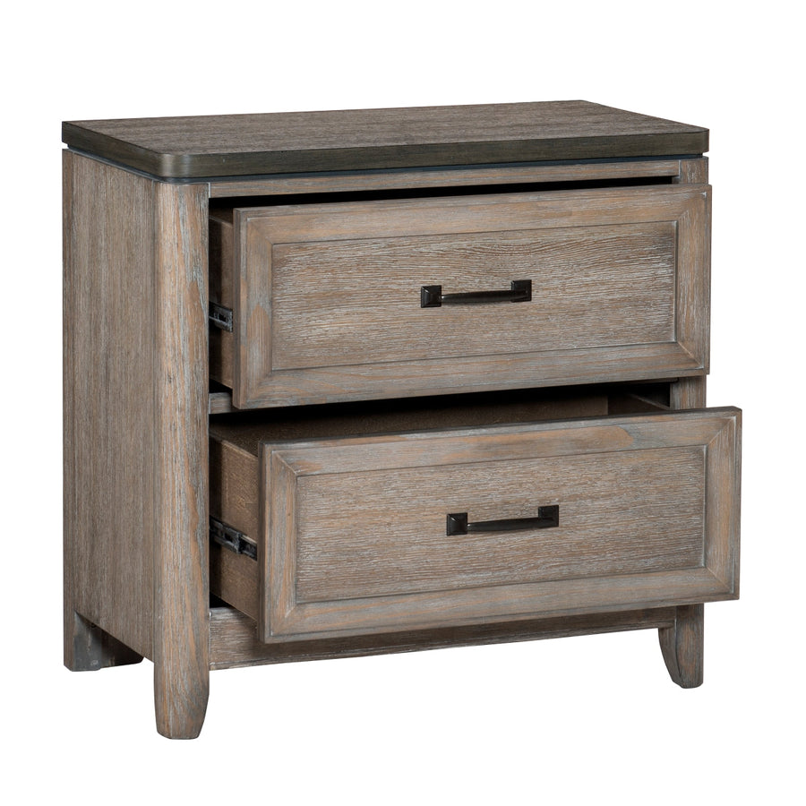 Newell Light Brown Nightstand