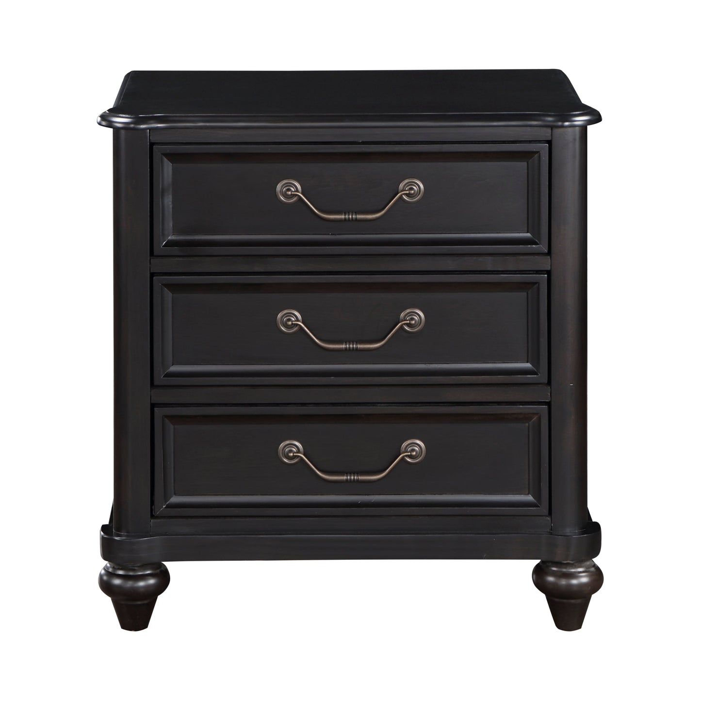 Herman Charcoal Brown Nightstand