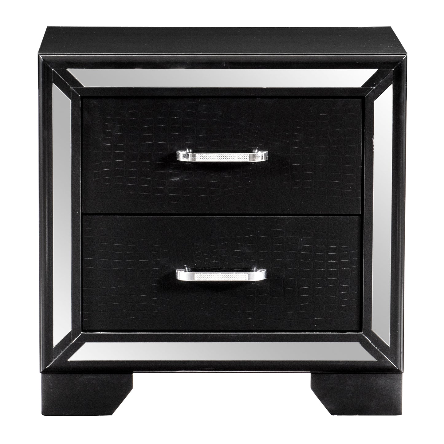 Aveline Black Nightstand