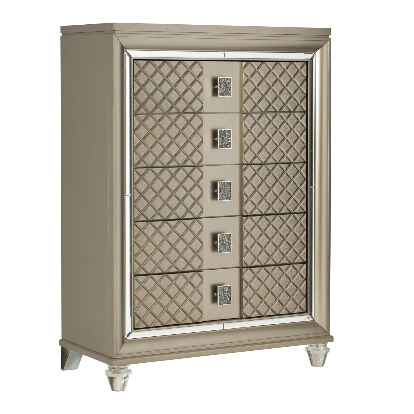 Loudon Champagne Metallic Chest