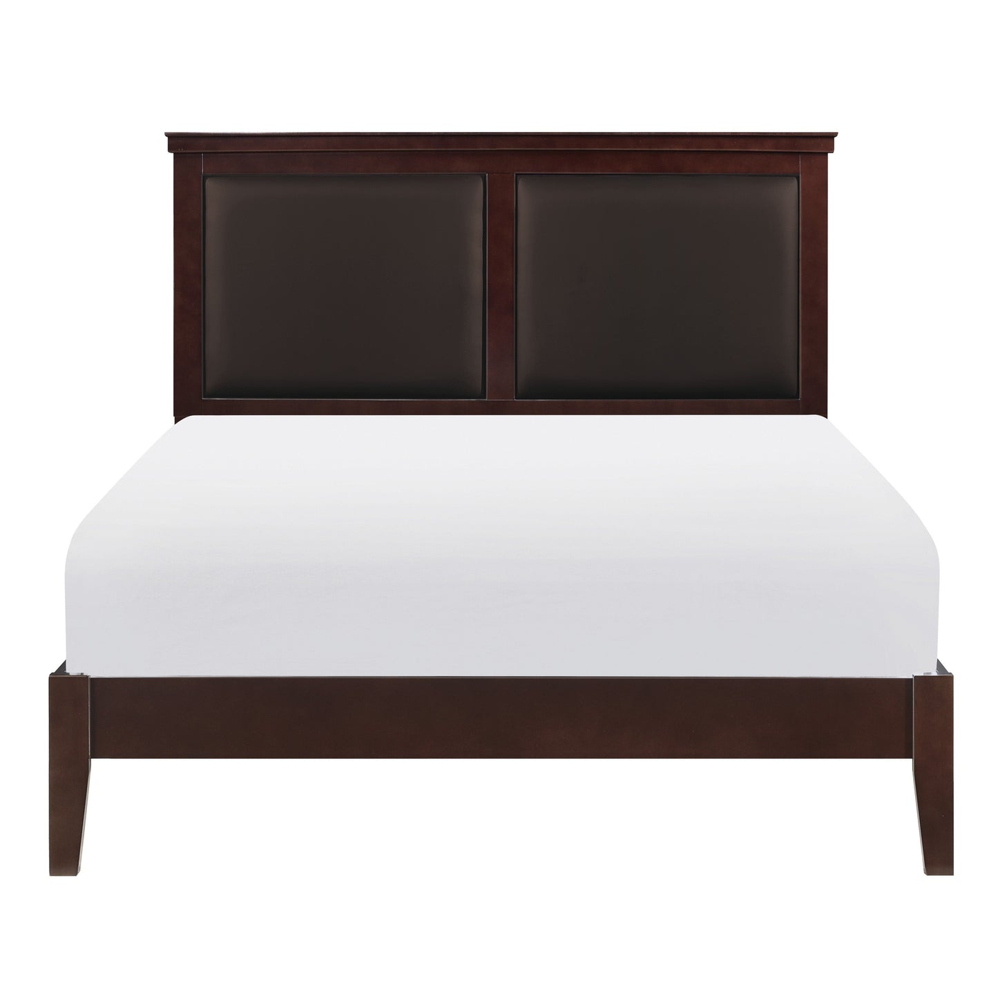 Seabright Cherry Full Panel Bed