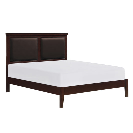 Seabright Cherry Full Panel Bed