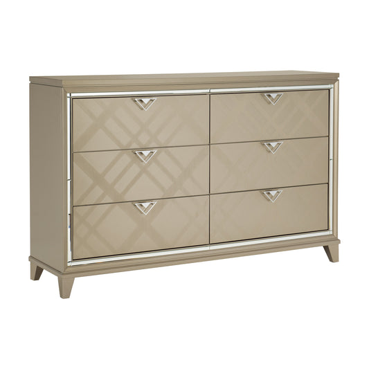 Bijou Champagne Dresser