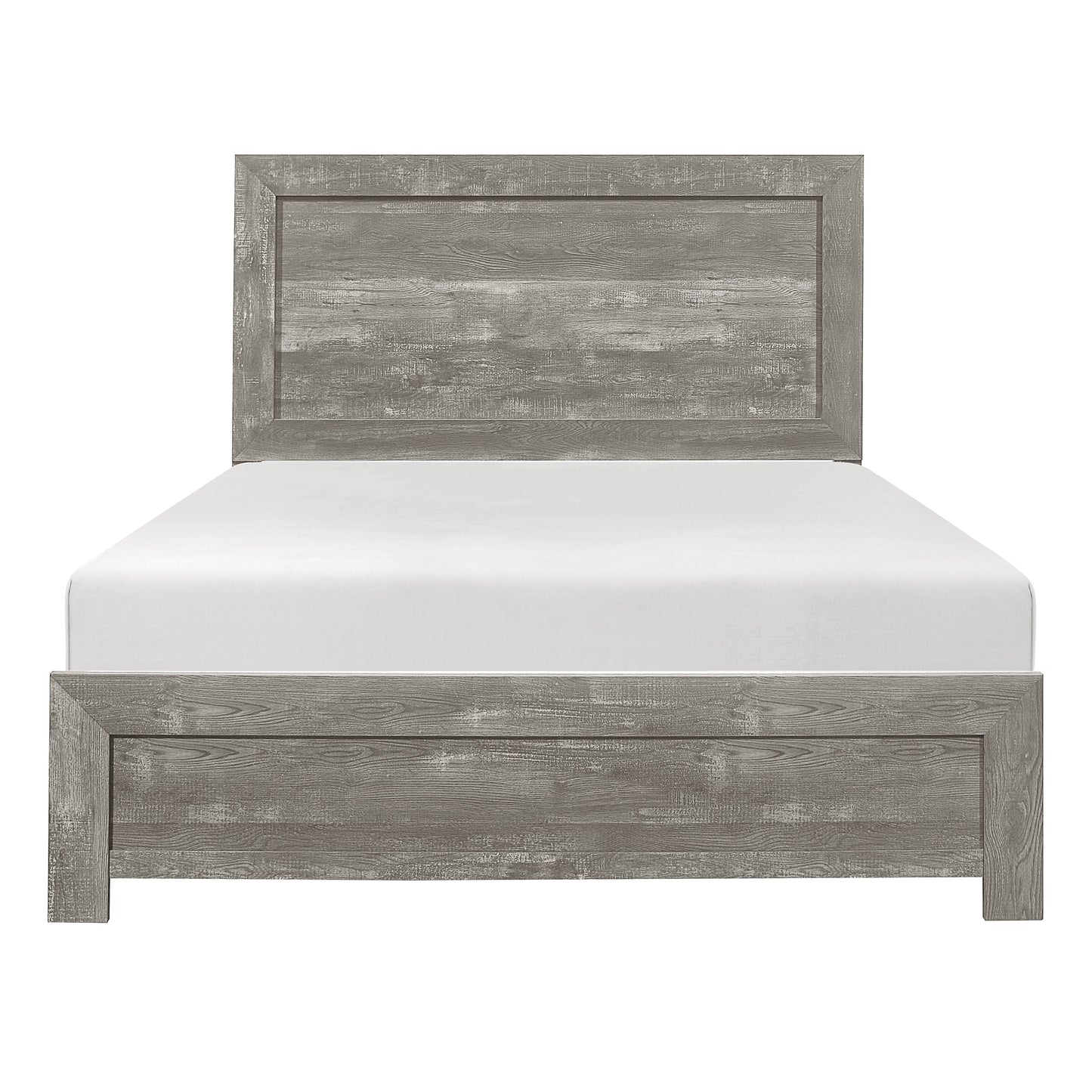 Corbin Gray Full Panel Bed