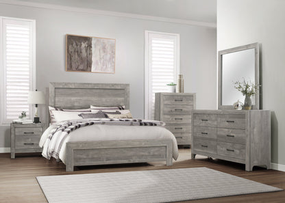 Corbin Gray Eastern King Bed in a Box