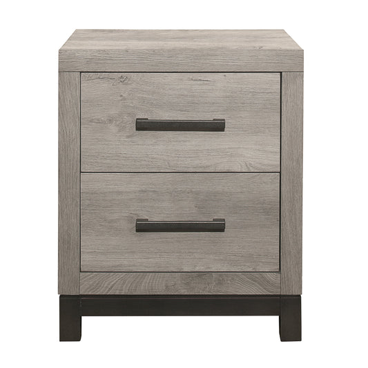 Zephyr Light Gray Nightstand