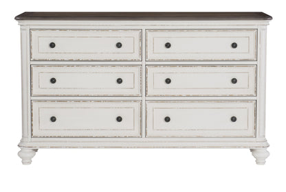 Baylesford Antique White Dresser