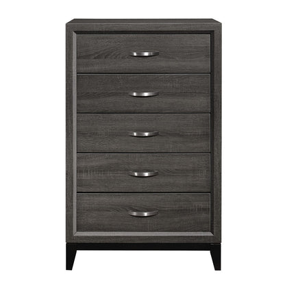 Davi Gray Panel Bedroom Set