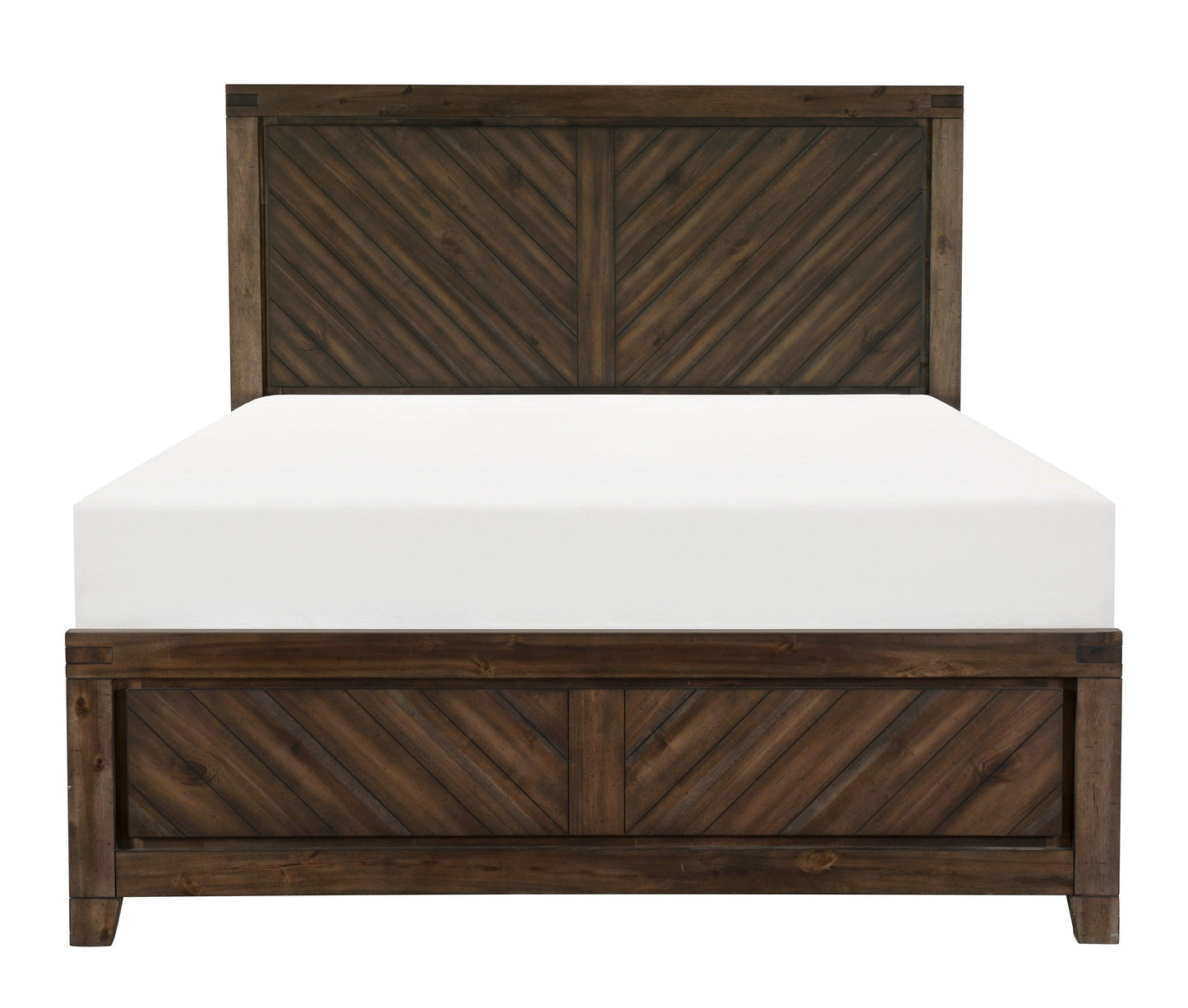 Parnell Rustic Queen Panel Bed