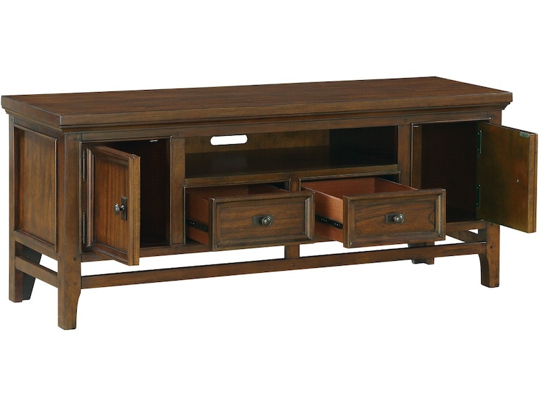 Frazier Brown Cherry 81" Entertainment Center