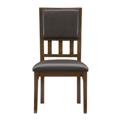 Frazier Park Brown Cherry Side Chair, Set of 2