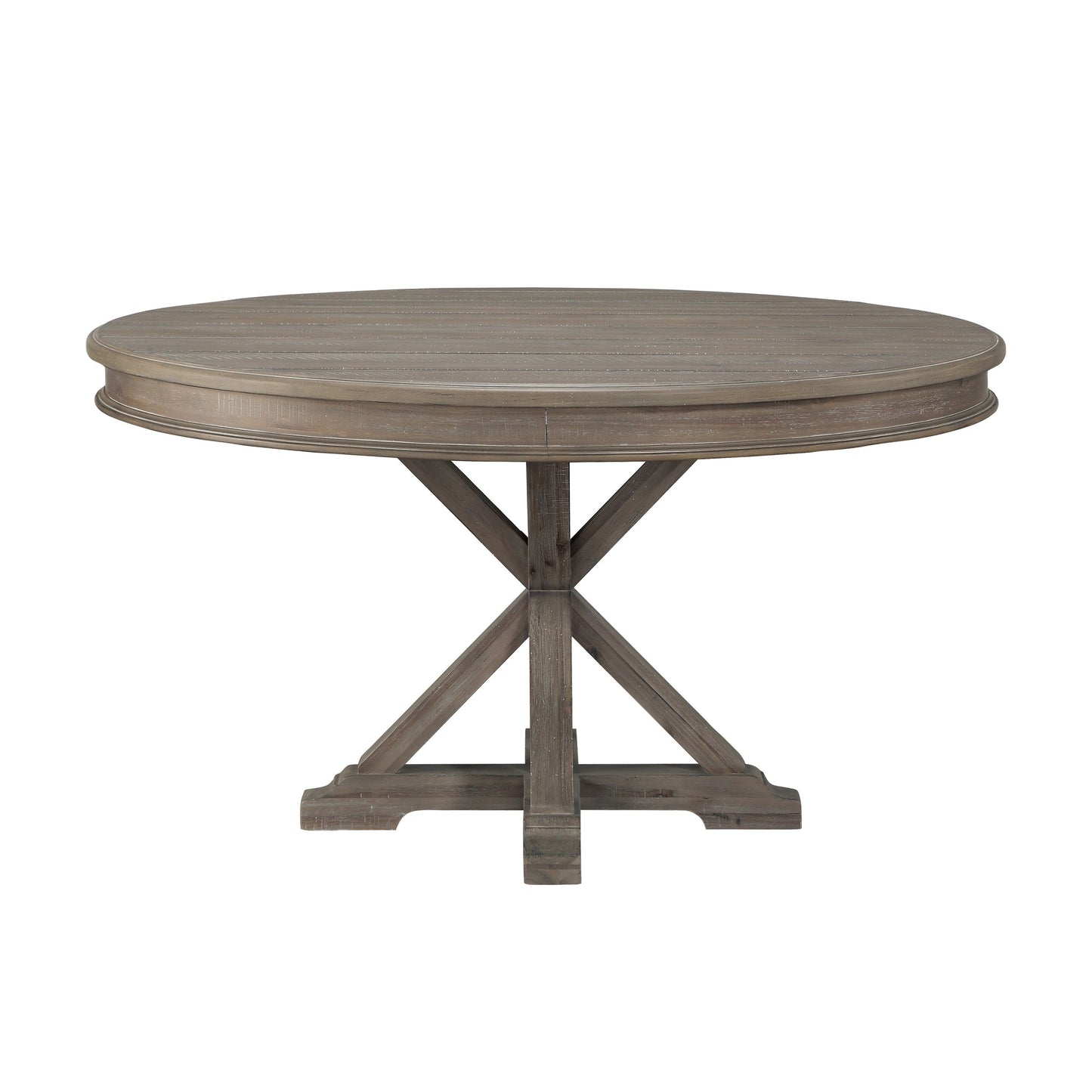 Cardano Driftwood Light Brown Round Dining Table