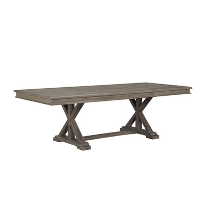 Cardano Driftwood Light Brown Extendable Dining Table