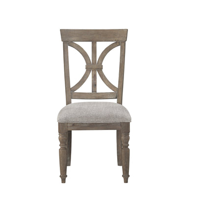 Cardano Driftwood Brown Side Chair, Set of 2