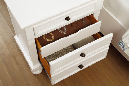 Laurelin White Nightstand