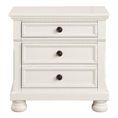 Laurelin White Nightstand