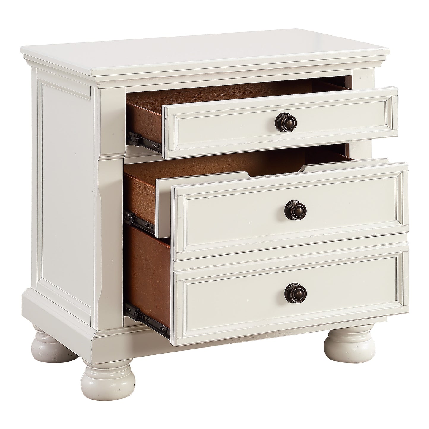 Laurelin White Nightstand