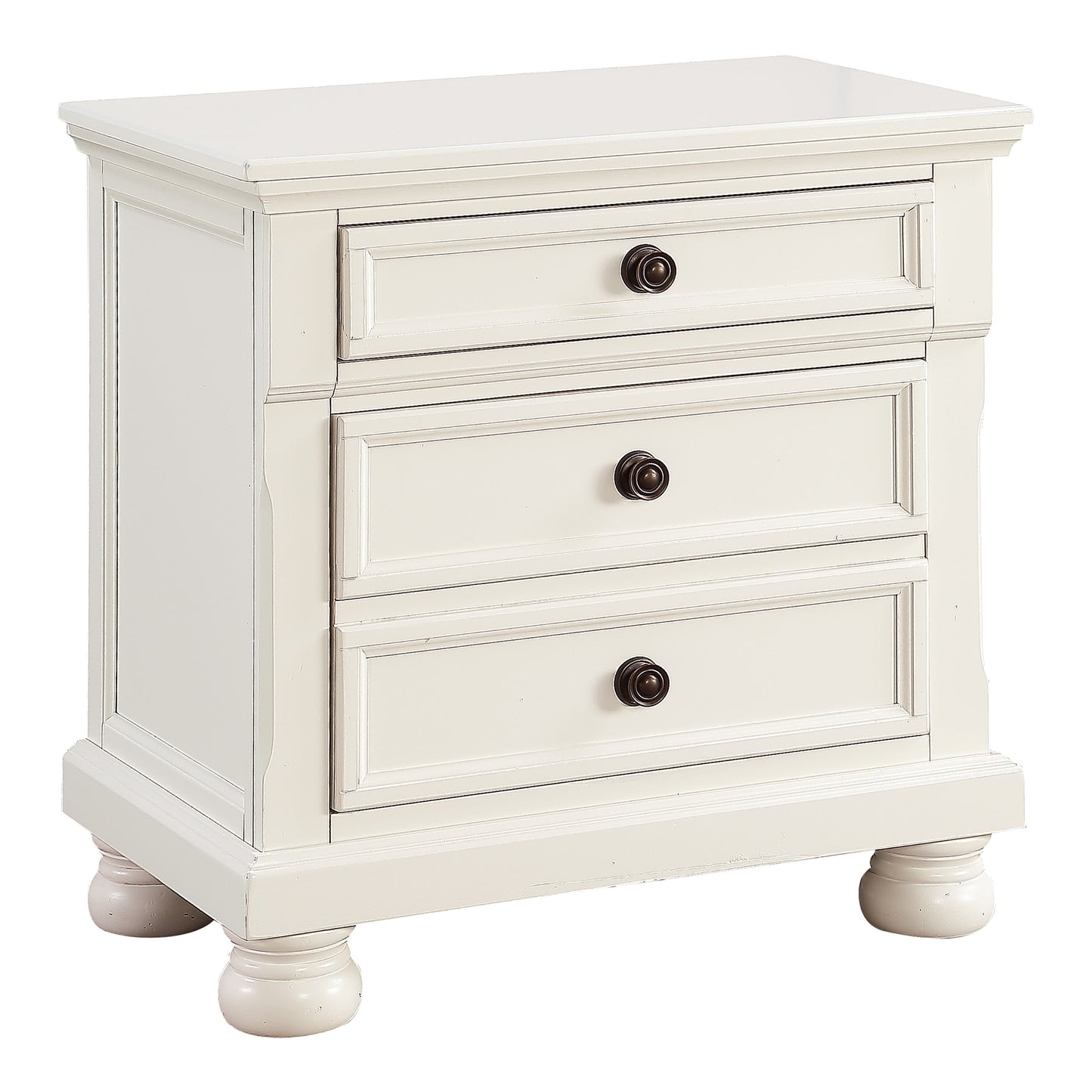 Laurelin White Nightstand