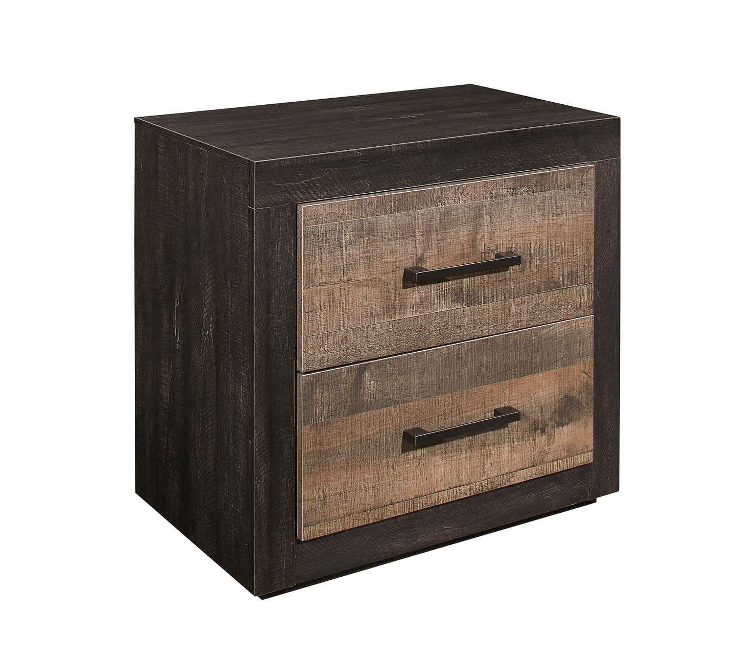 Miter Brown Nightstand